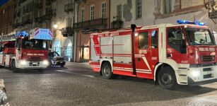 Incendio in un appartamento in via Roma a Cuneo La Guida - Incendio in un appartamento in via Roma a Cuneo