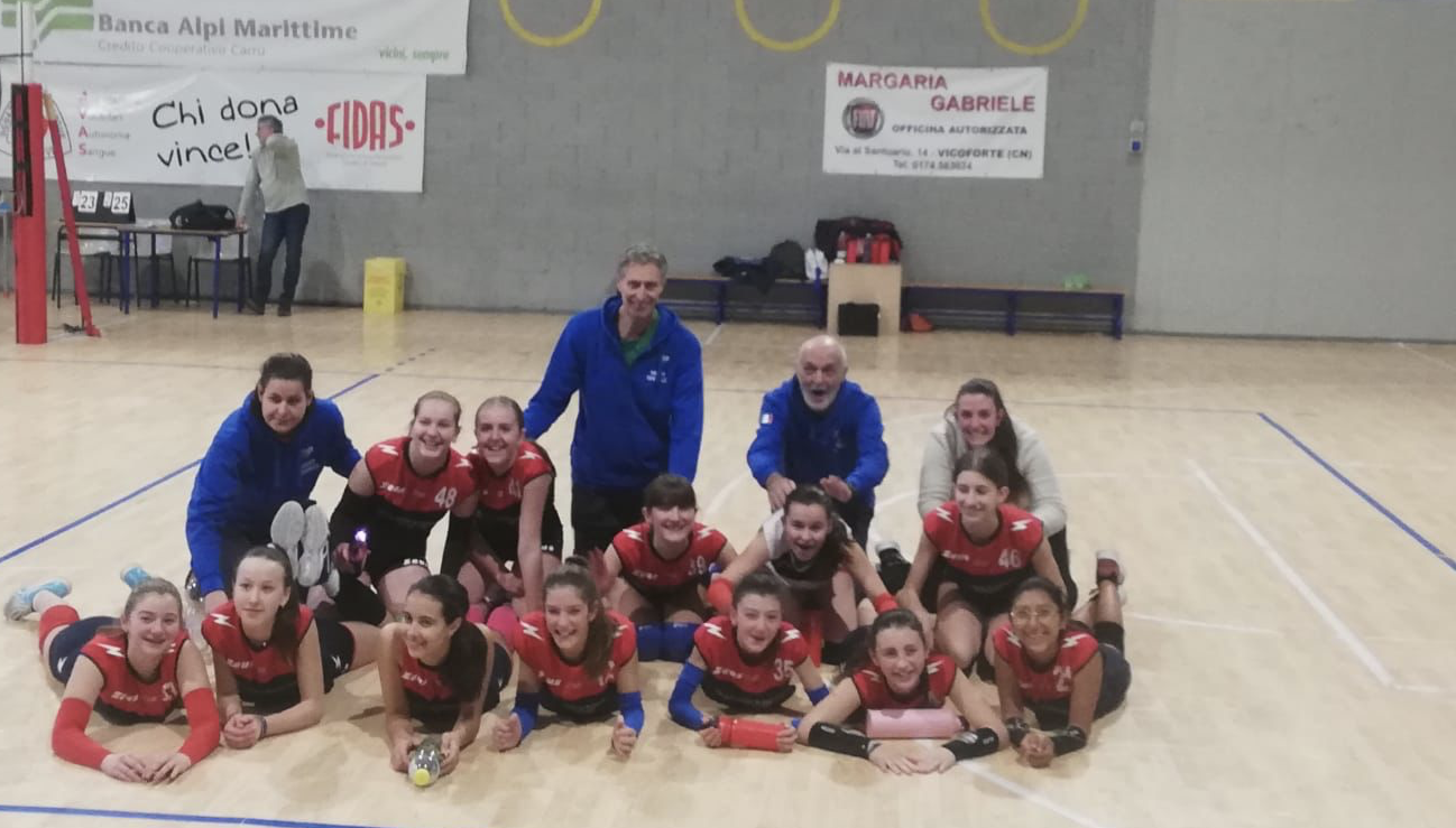 Volley femminile, le Under 14 del Centallo corsare a Vicoforte