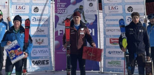 La Guida - Edoardo Saracco vince lo slalom Fis nel Grand Prix Italia