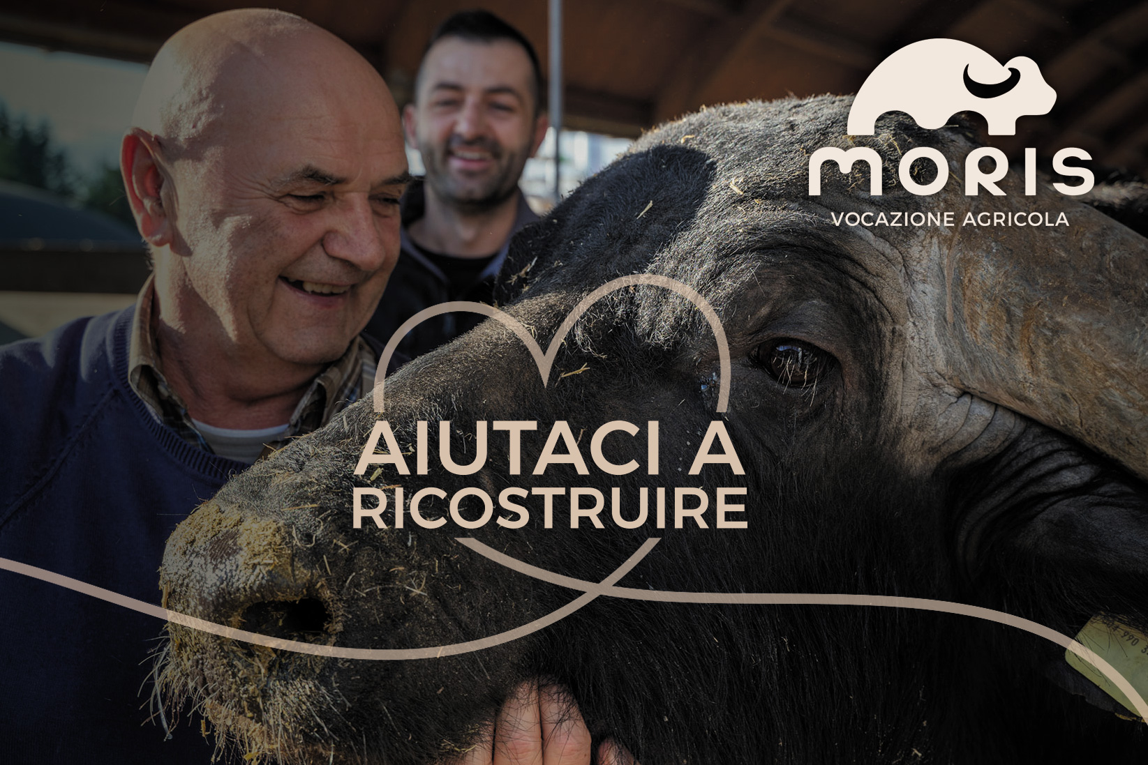 Buoni spesa e pacchi regalo per ricostruire il caseificio Moris