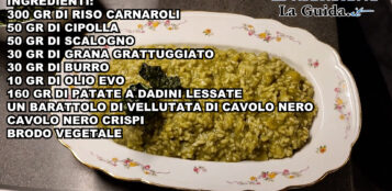 La Guida - Risotto al cavolo nero con patate