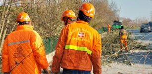 La Guida - Borgo, intervento dei volontari Aib in via Tesoriere