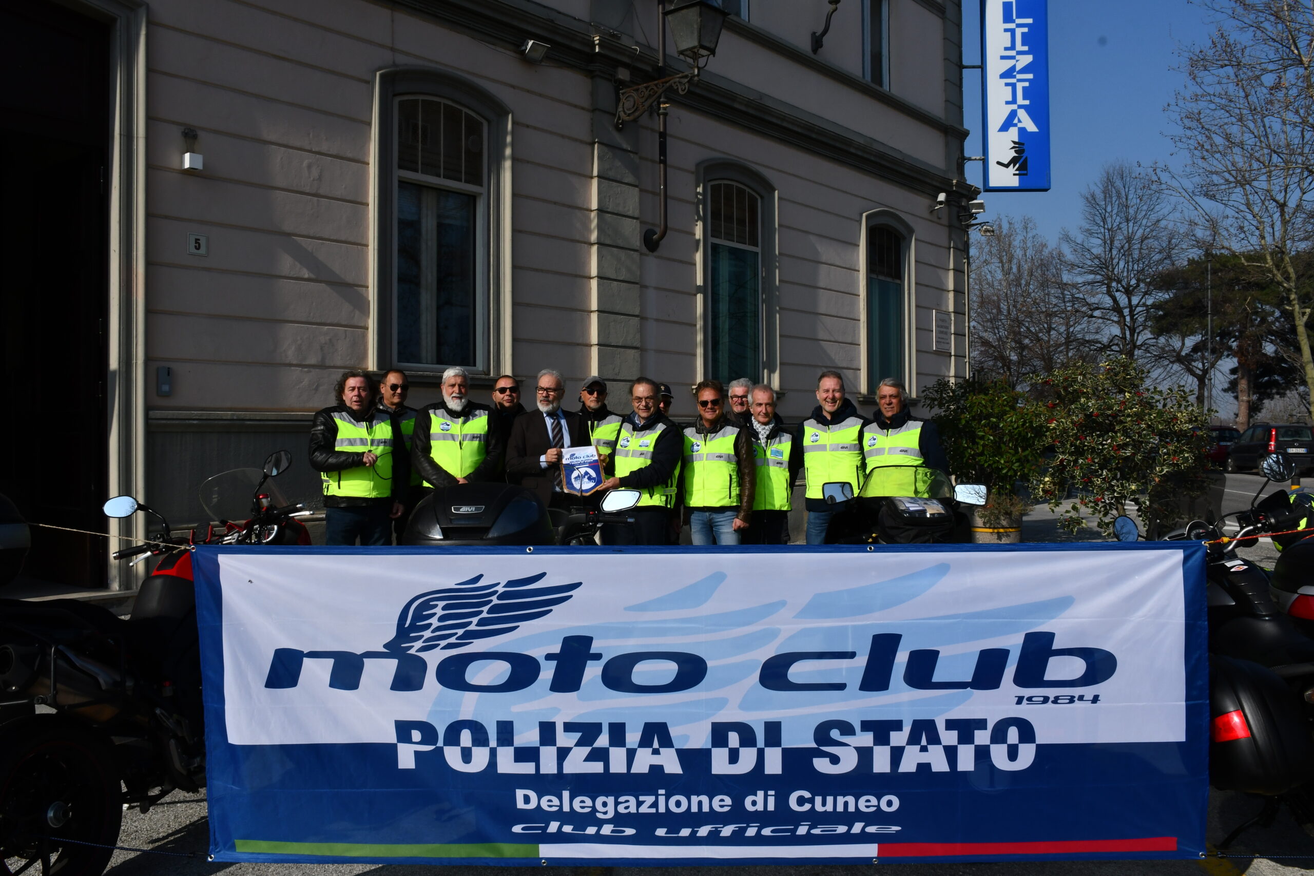 Il Motoclub della Polizia di Stato cuneese e l’impegno sociale