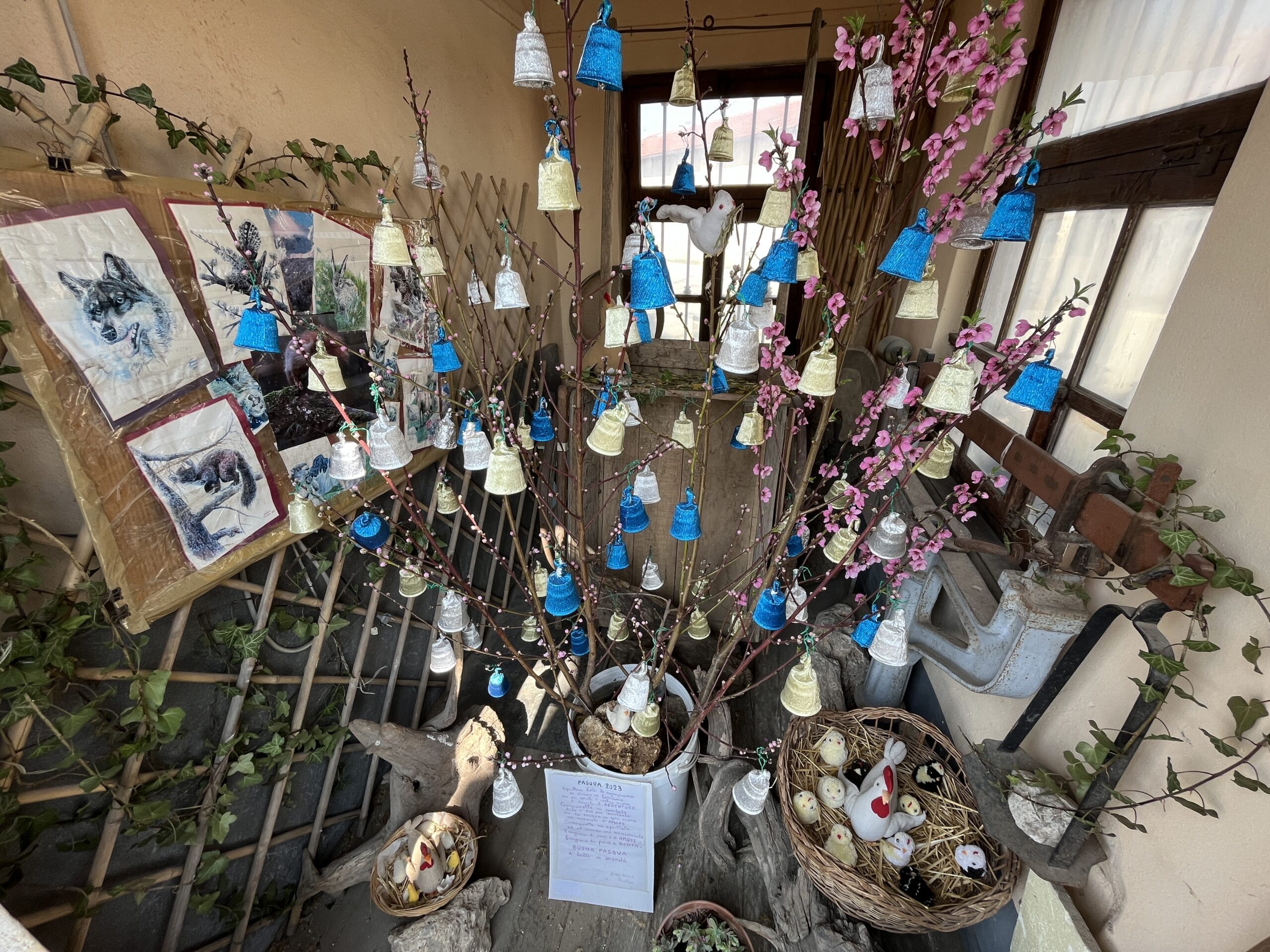 A Passatore gli auguri fioriscono sull’albero di Pasqua