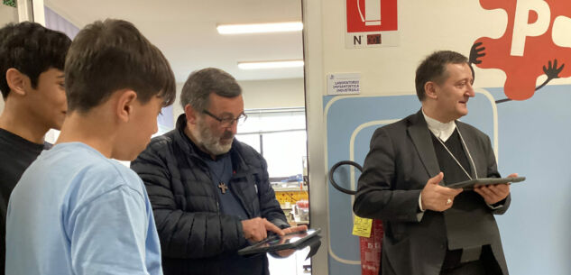 La Guida - La visita del Vescovo Bodo all’Afp di Dronero, nel ricordo di don Rossa