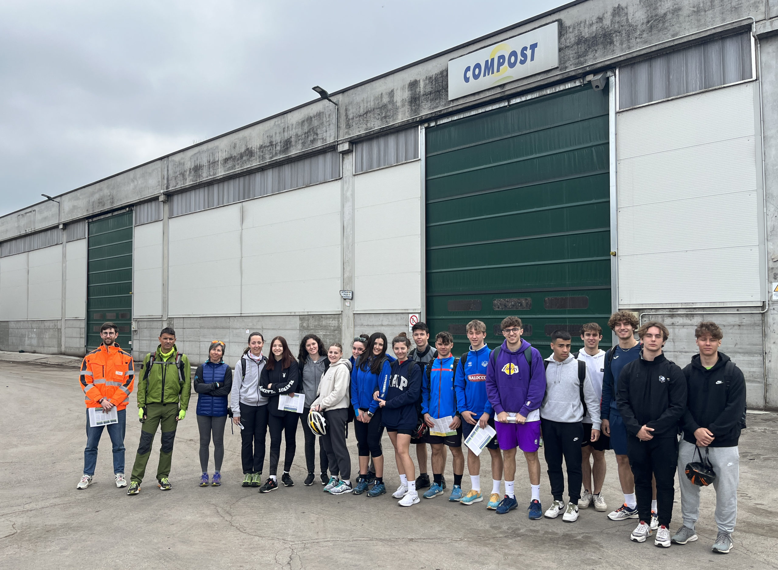 Studenti del Liceo Scientifico in visita agli impianti dell'Acsr