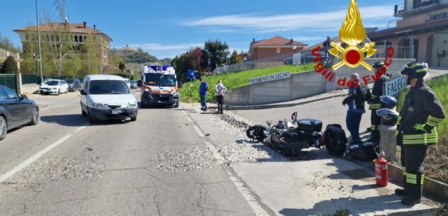 La Guida - Vezza d’Alba: auto contro moto provoca un ferito in codice giallo