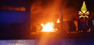La Guida - Autocompattatori a fuoco nell’area industriale di Savigliano