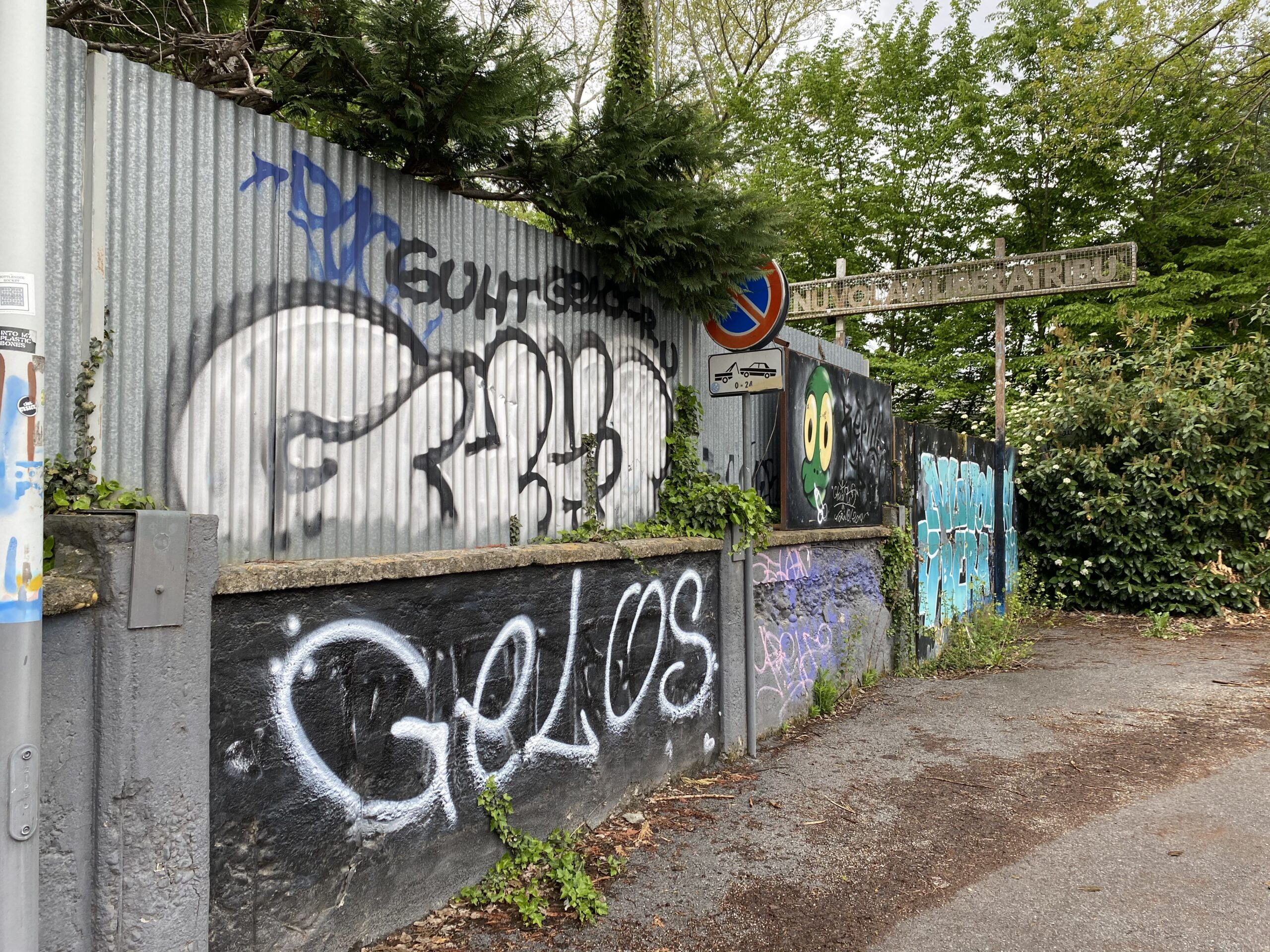 Anche il muro dell’ex Nuvolari e l’area vicina a Memo4345 nel Bando Distruzione della Fondazione Crc
