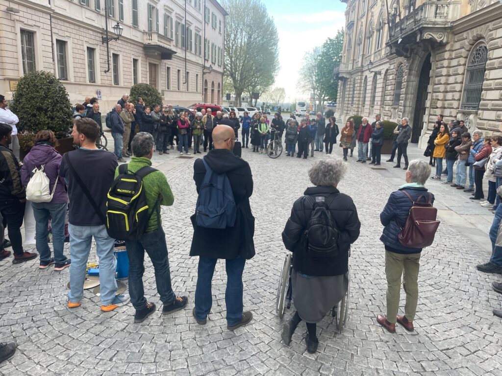 Cuneo protesta contro il decreto Cutro