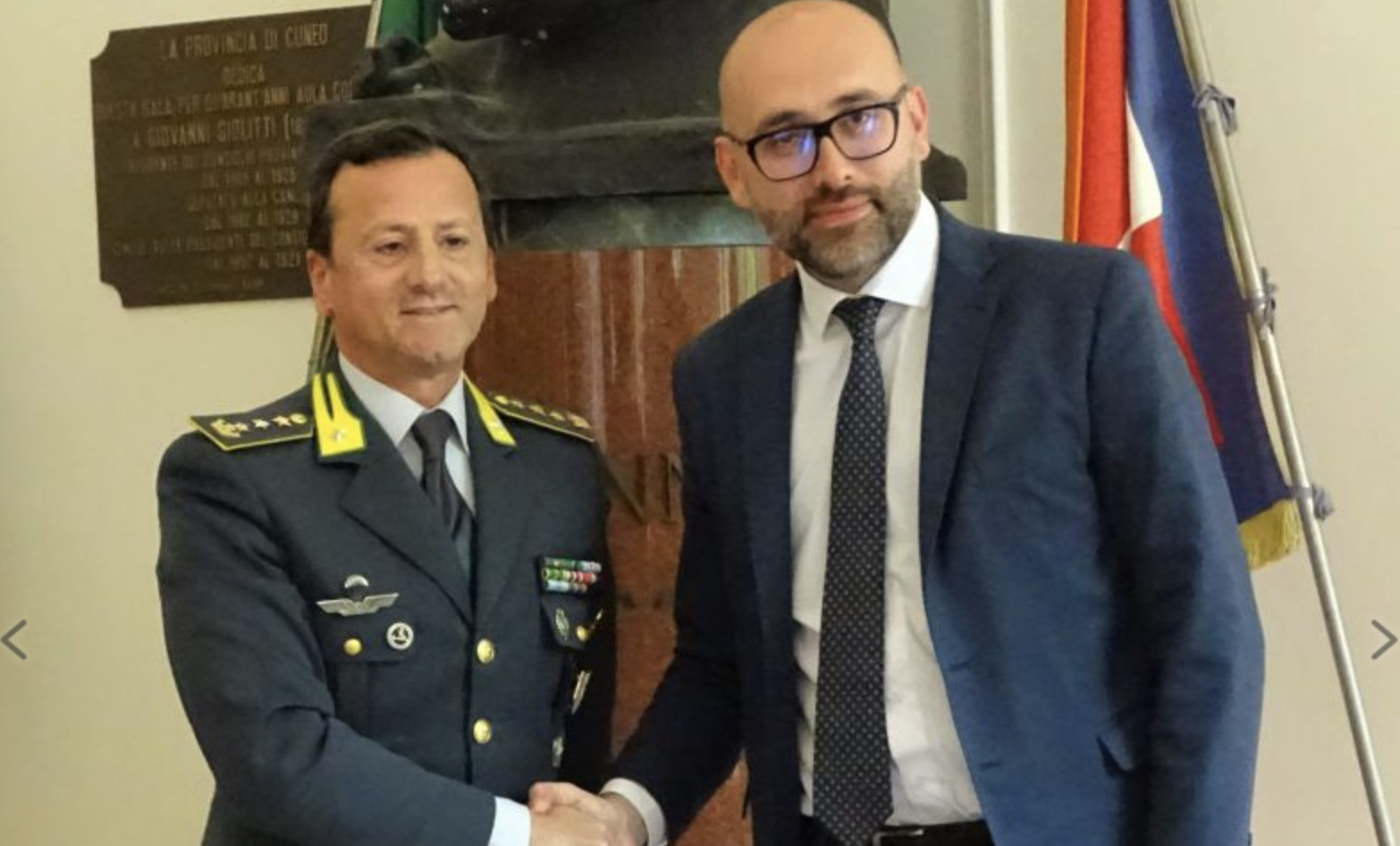Firmato l’accordo tra Provincia e Guardia di Finanza per monitorare i progetti finanziati dal Pnrr