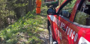 La Guida - Incendio nei boschi di Moiola