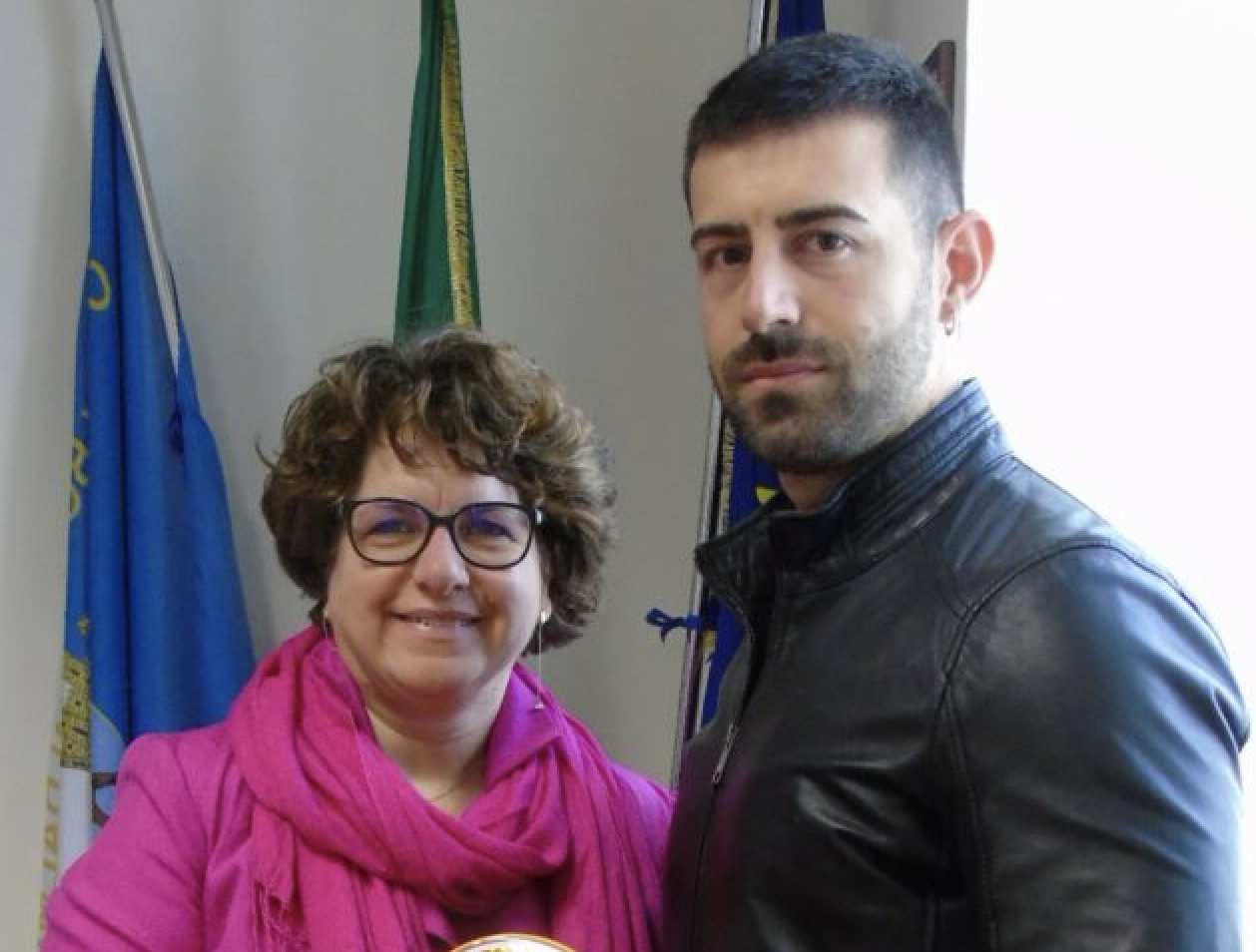 Un borgarino ha comandato il picchetto d’onore per Mattarella
