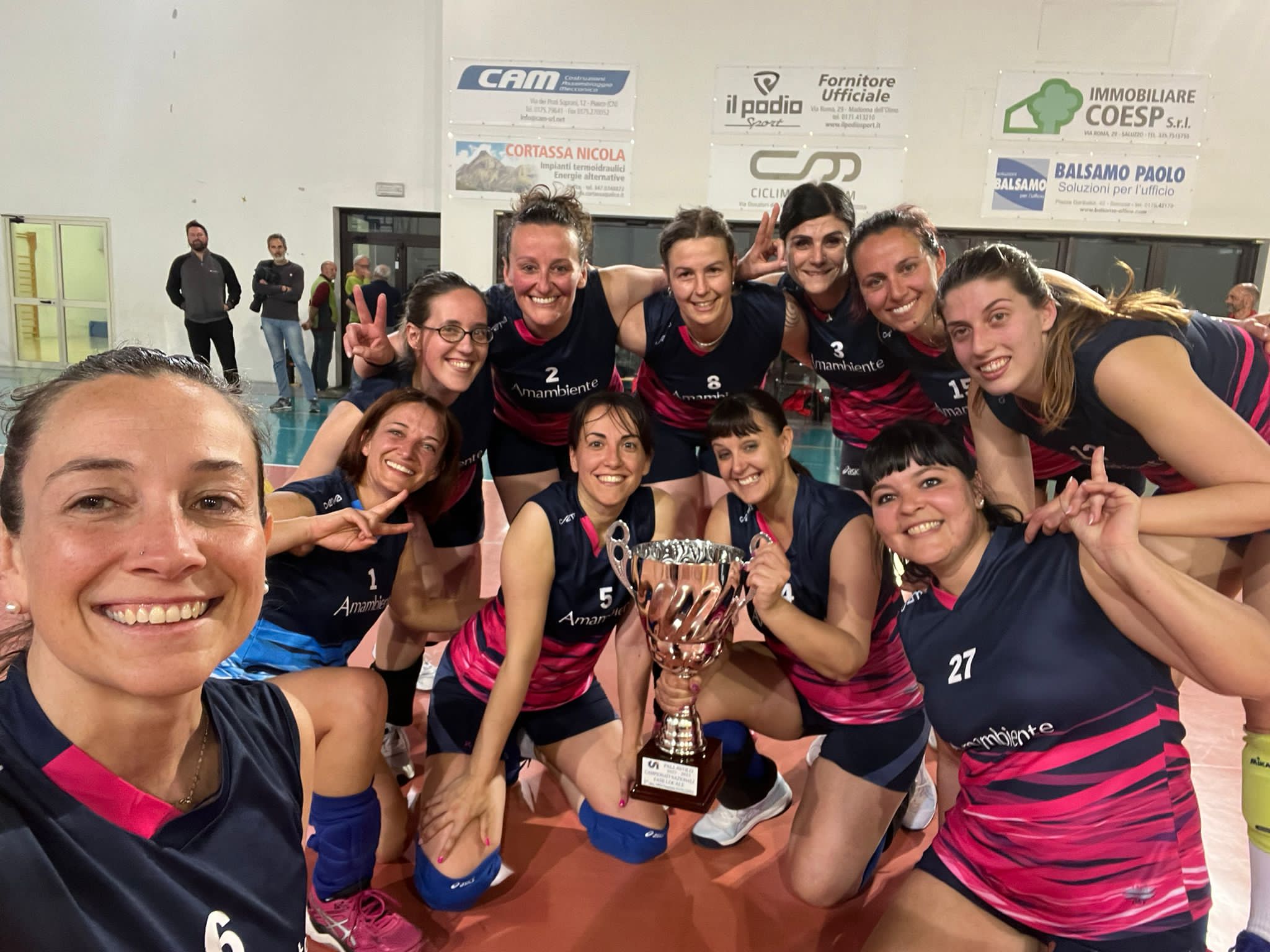 Volley in Progress vince il campionato di pallavolo femminile Csi