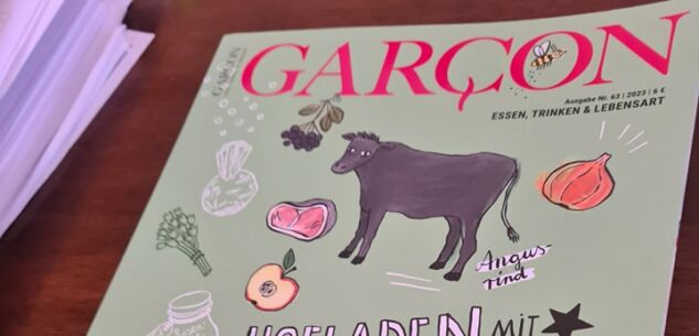 La Guida - La Fiera del Bue Grasso di Carrù su una rivista tedesca