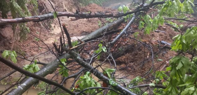 La Guida - Tratti collinari bloccati a Peveragno