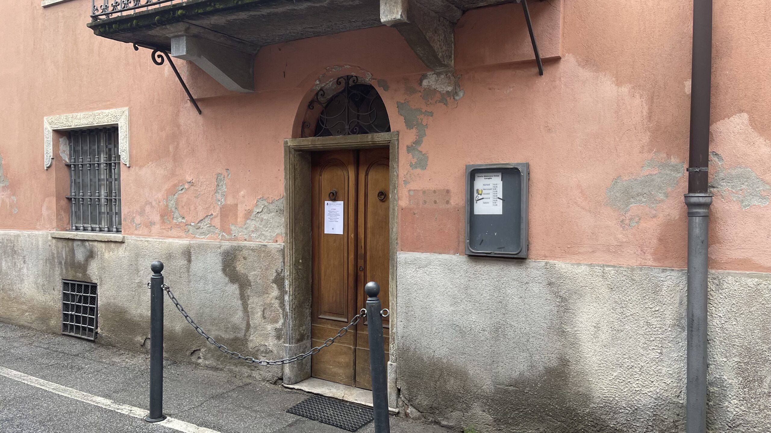 Caraglio, sabato chiusa la biblioteca civica