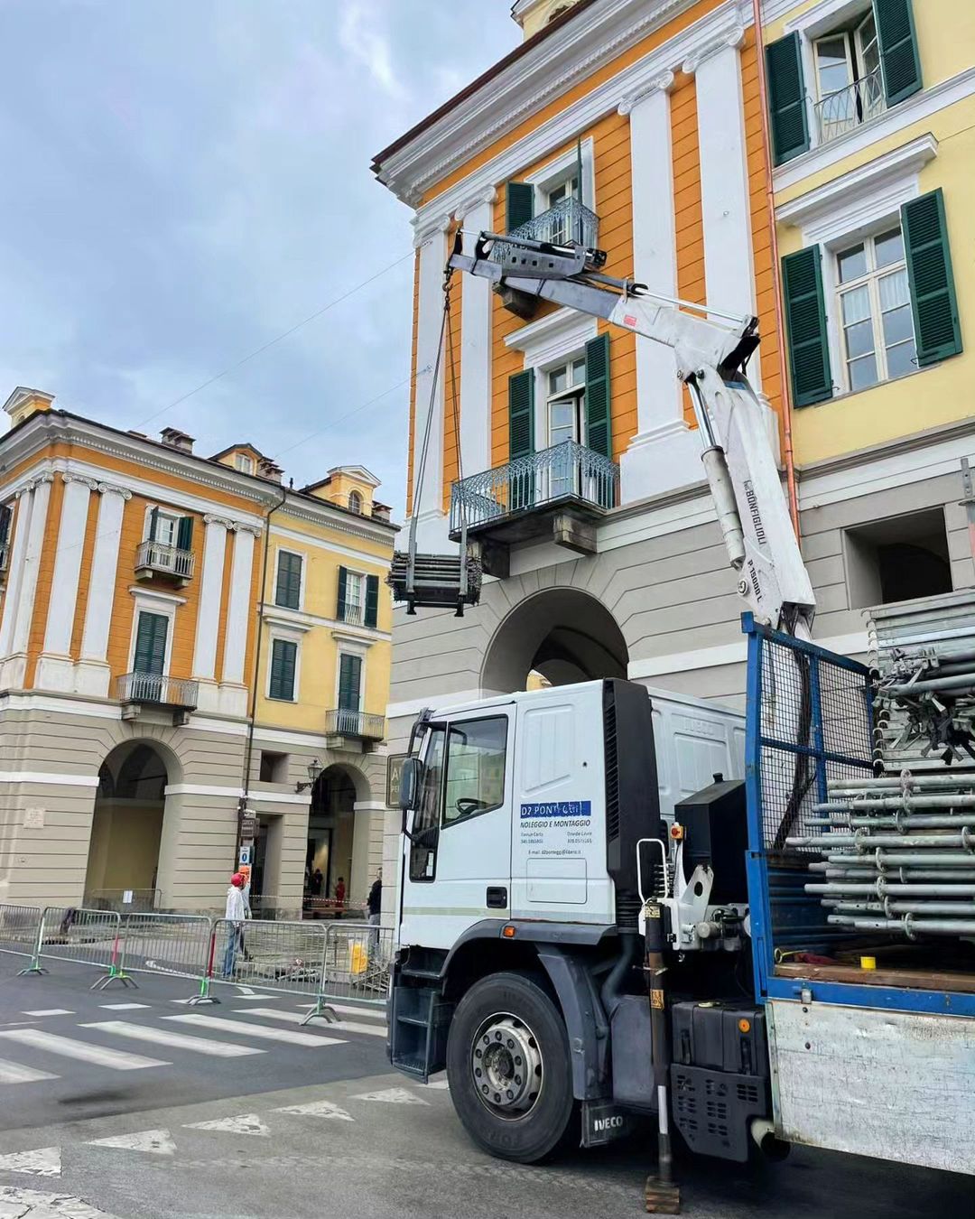 Al via l’allestimento di Cuneo Illuminata 2023