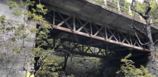 La Guida - Nuovo ponte in località Pianche sulla strada provinciale dei Bagni di Vinadio
