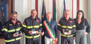 Tre dispositivi cercapersone per i Vigili del fuoco di Venasca La Guida - Tre dispositivi cercapersone per i Vigili del fuoco di Venasca