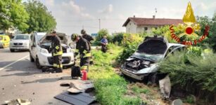 La Guida - Centallo, scontro tra due vetture in zona San Vittore