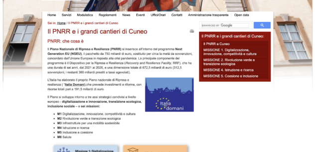 La Guida - A Cuneo oltre 54 milioni di euro di fondi Pnrr