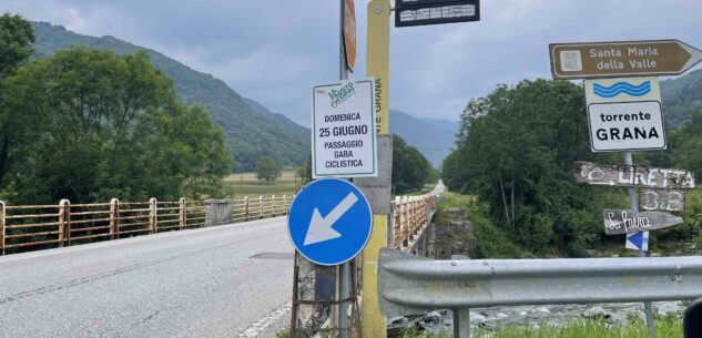 La Guida - Valle Grana, strade chiuse e limitazioni per la Fausto Coppi