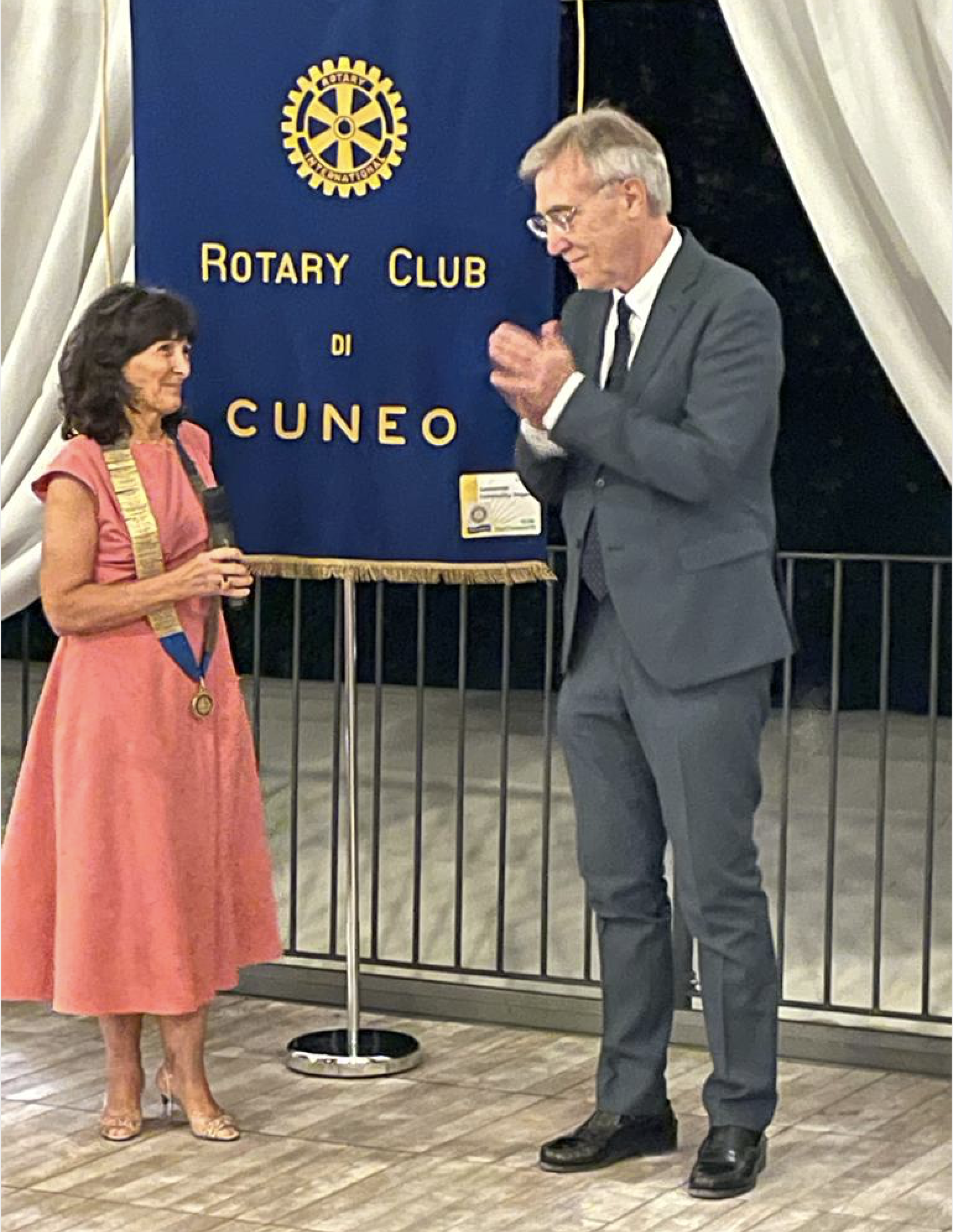 Rotary Club Cuneo - Patricia Indemini e Claudio Grossi