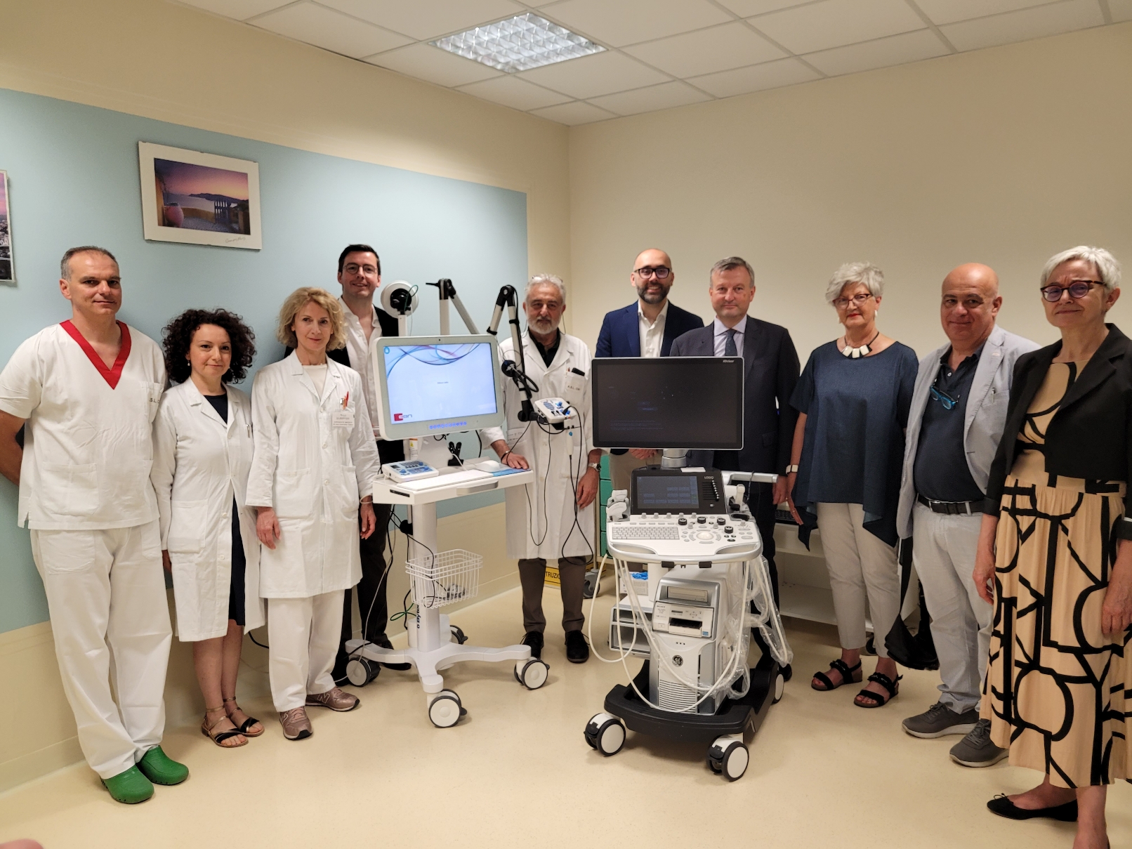 Nuove attrezzature per l'ambulatorio di Neurofisiologia dell'ospedale di Mondovì