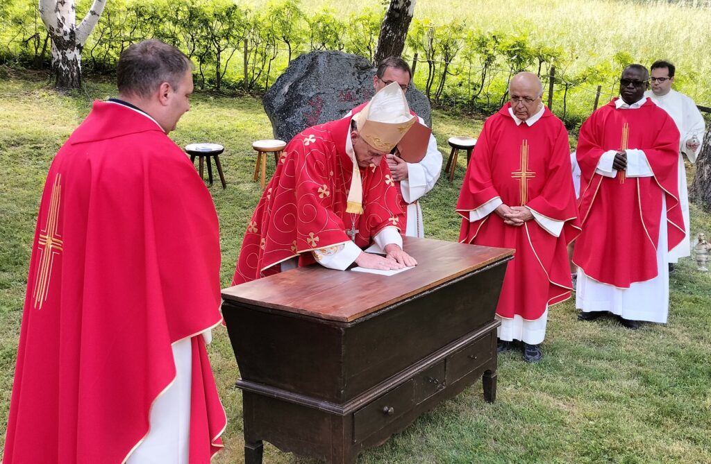 Alpe Papa Giovanni reliquia beato Mario Ghibaudo