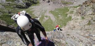 La Guida - Valle Gesso: terminati i tre giorni di esercitazioni congiunte del Soccorso alpino