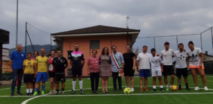 La Guida - Rifreddo, inaugurato il campo sintetico per il calcetto a cinque