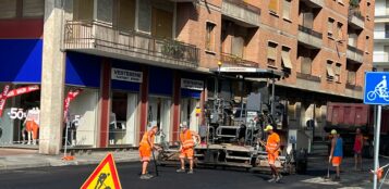 La Guida - Cuneo, proseguono i lavori di asfaltatura