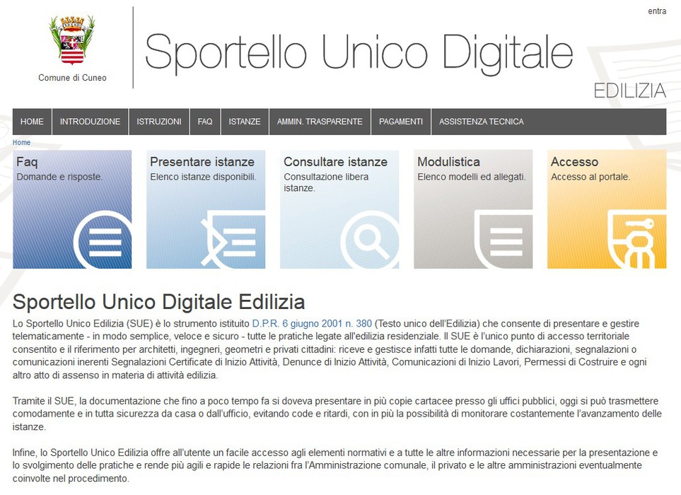 Sportello Unico Digitale Cuneo