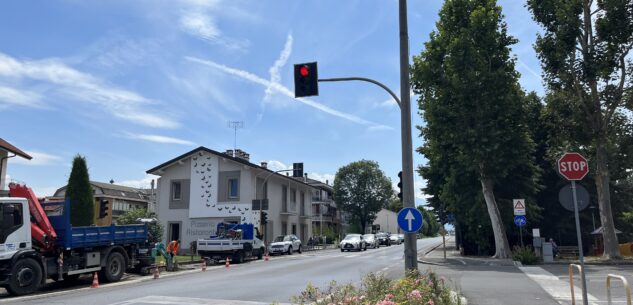 La Guida - San Rocco Castagnaretta, il semaforo in corso Francia sarà attivo anche di notte