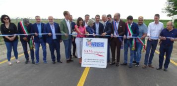 La Guida - Inaugurata dopo i lavori, e aperta al transito, la strada provinciale tra Fossano e Villafalletto