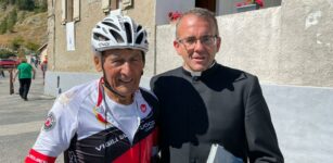 La Guida - Beppe Costamagna a 89 anni in bicicletta da Vinadio al santuario di Sant’Anna (foto)