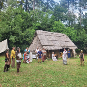 Chiusa Pesio - Rievocazione storica dell'associazione Flamulasca