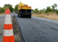 La Guida - Nuovi asfalti sulle strade provinciali in valle Stura a Moiola (località Maigre) e a Demonte (borgata Fedio)