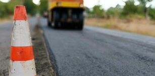 La Guida - Nuovi asfalti sulle strade provinciali in valle Stura a Moiola (località Maigre) e a Demonte (borgata Fedio)