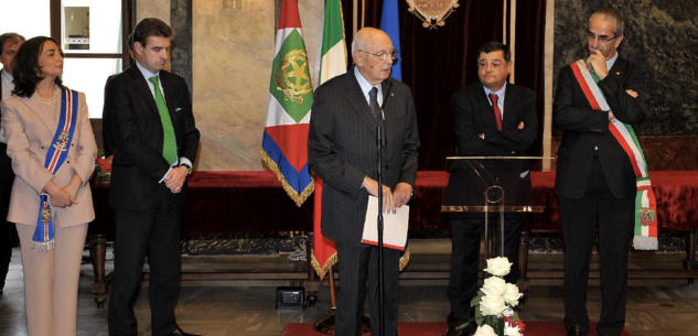 La Guida - Un registro della condoglianze dei cittadini per Giorgio Napolitano