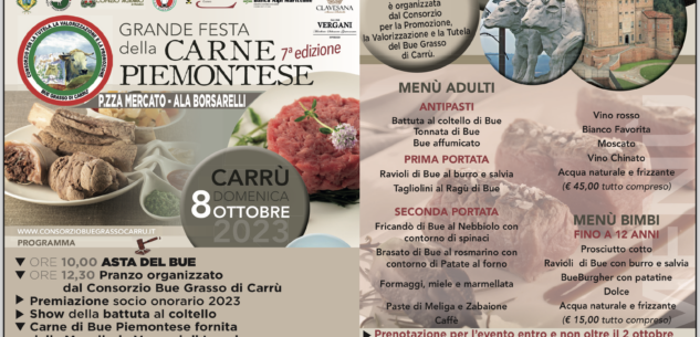La Guida - A Carrù va in tavola la “Grande festa della carne Piemontese”