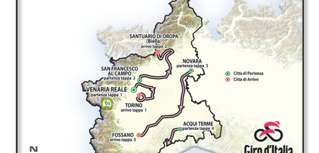 La Guida - Il Giro d’Italia 2024 partirà dal Piemonte: nella terza tappa arrivo a Fossano