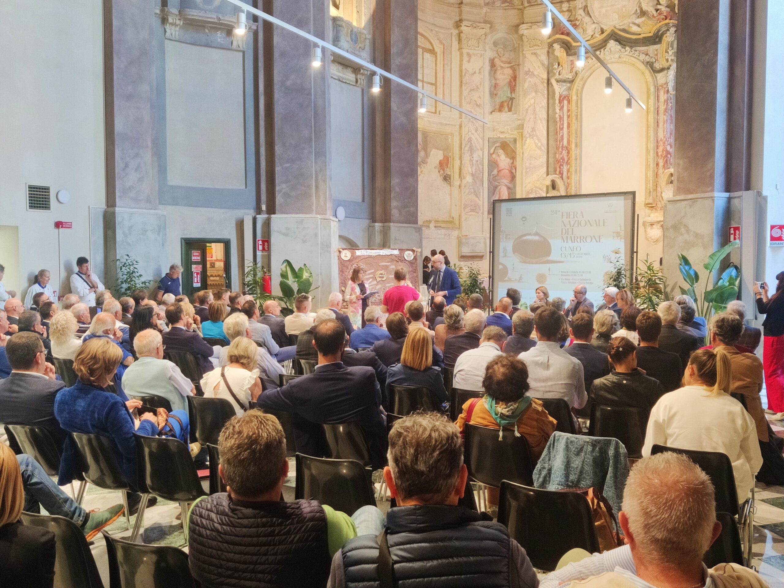 Inaugurazione Fiera del Marrone 2023 in Sala San Giovanni