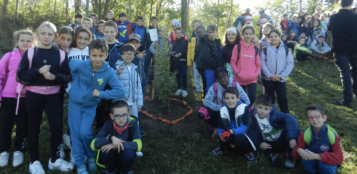 La Guida - Undici alberi nel bosco di Camilla piantati dagli alunni delle scuole