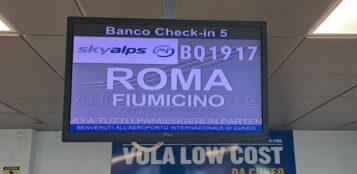 La Guida - Levaldigi-Fiumicino, quattro giorni a settimana da Cuneo a Roma in aereo