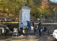 La Guida - Caraglio, due nuove statue di Santa Cristina e della Madonna delle Grazie nel pilone della Vallera