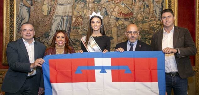 La Guida - Miss Italia ricevuta a Palazzo Lascaris