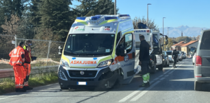 Incidente tra auto e ambulanza a Borgo San Giuseppe La Guida - Incidente tra auto e ambulanza a Borgo San Giuseppe