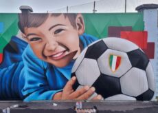 La Guida - A Ceva murales dedicati allo sport sullo sferisterio